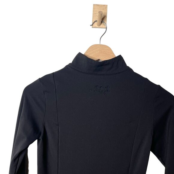 Vitality Balance Athletica Tati 1/4 Zip Long Sleeve Dress Bodycon Black Size XS - Picture 8 of 9
